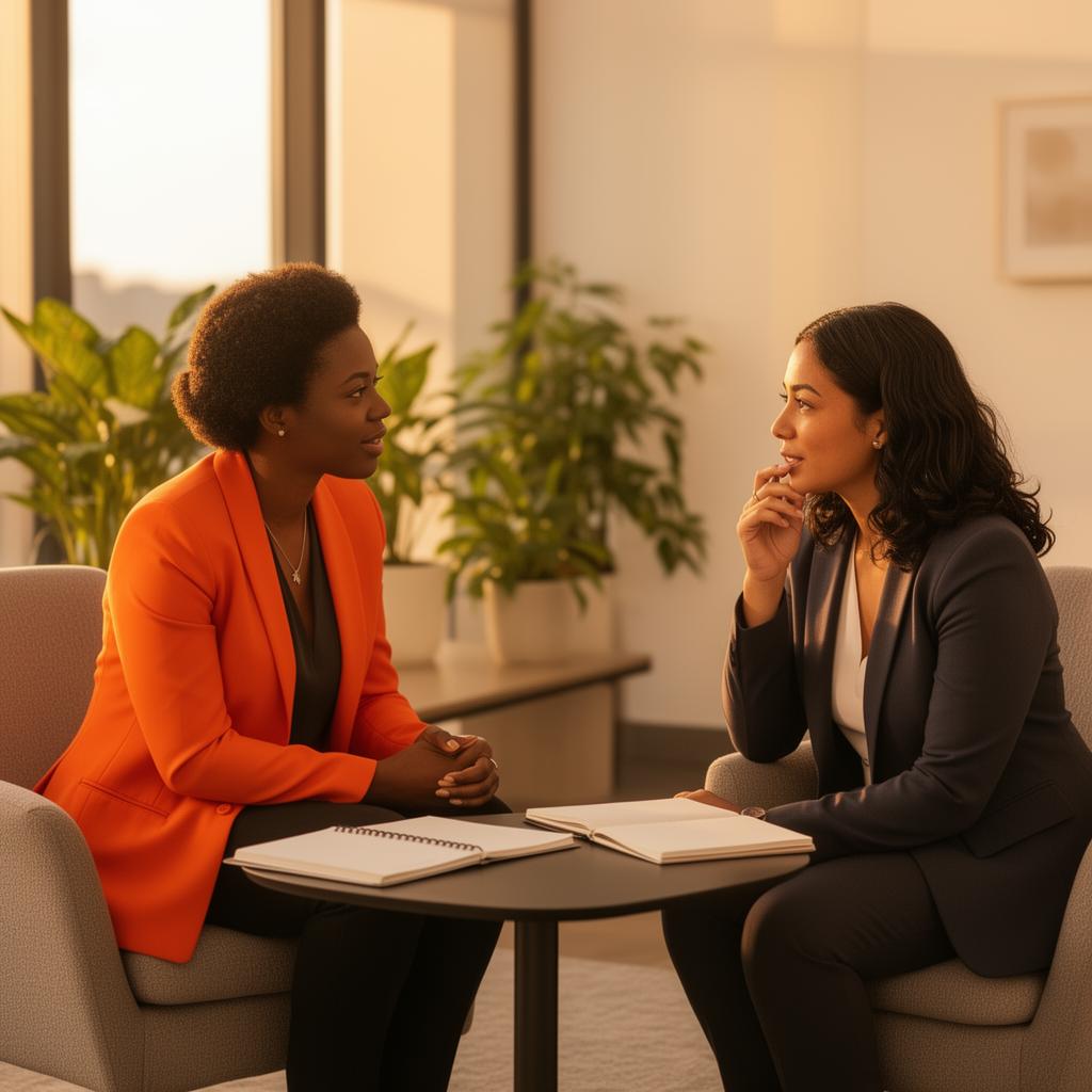 One-on-one coaching session